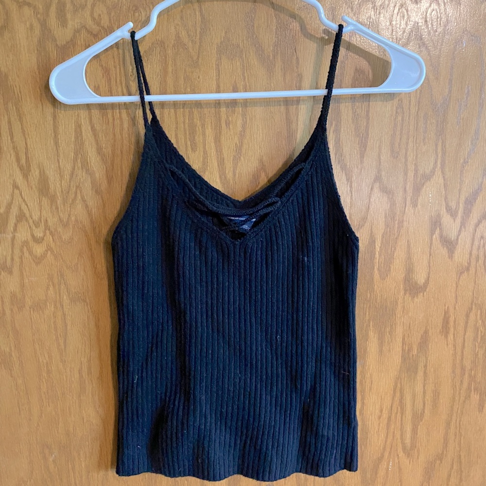American eagle cross sweater tank